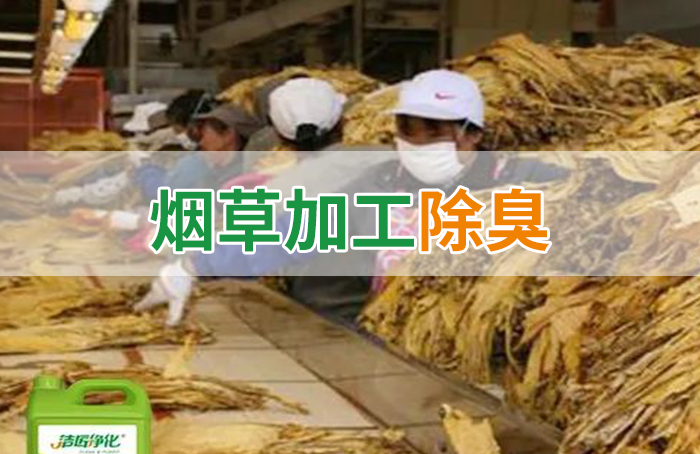 潔匠凈化·的凈工業(yè)除臭劑_煙草加工異味廢氣危害大，快速除臭就用Dejing的凈除臭劑！