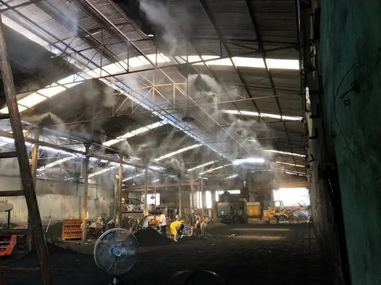 垃圾發(fā)電廠惡臭難題，用Dejing的凈工業(yè)除臭劑解決！